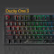 Клавіатура DUCKY One 3 Cherry MX Blue RGB UA Black (DKON2108ST-CUAPXCLAWSC1)