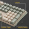 Клавиатура DUCKY One 3 Cherry MX Brown Switch UA Matcha Cream (DKON2108-BUAPXMAEGGC1)