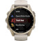 Смарт-годинник GARMIN Fenix 8 Sapphire 43mm Soft Gold with Fog Gray/Dark Sandstone Silicone Band (010-02903-11)