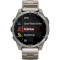 Смарт-часы GARMIN Fenix 8 Sapphire 47mm Titanium with Vented Titanium Bracelet (010-02904-40)