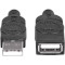 Кабель-удлинитель MANHATTAN Hi-Speed USB Extension Cable 1.8м Black (766623352512)