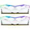 Модуль пам'яті TEAM T-Force Delta RGB White DDR5 6200MHz 32GB Kit 2x16GB (FF4D532G6200HC38ADC01)