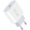 Зарядное устройство WUW C178 1xUSB-C, PD20W White