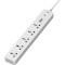 Сетевой фильтр LOGICPOWER LP30324 White, 5 розеток, 1xUSB-C, 2xUSB, 2м