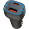 Автомобильное зарядное устройство XO CC37 1xUSB-A, 1xUSB-C, QC3.0, PD3.0, 20W Car Charger Black (CC37.BLACK)