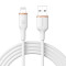 Кабель ROMOSS CB1224 USB-A to Lightning 2.4A 1.2м White (CB1224-621-134H)