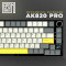 Клавіатура бездротова EPOMAKER Ajazz AK820 Pro Gift Switch Black