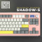 Клавіатура бездротова EPOMAKER Shadow-S Wisteria Linear Switch Pink