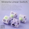 Клавіатура бездротова EPOMAKER Shadow-X Wisteria Linear Switch White