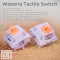 Клавіатура бездротова EPOMAKER TH80 Pro V2 Wisteria Tactile Switch White