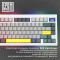 Клавіатура бездротова EPOMAKER TH80 Pro V2 Wisteria Tactile Switch White