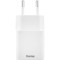 Зарядное устройство HAMA Mini 1xUSB-C, 1xUSB-A, QC3.0, PD, 30W White (00201992)