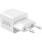 Зарядное устройство HAMA Mini 1xUSB-C, 1xUSB-A, QC3.0, PD, 30W White (00201992)