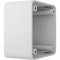 Монтажная коробка AJAX SurfaceBox for LightSwitch/Outlet White