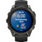 Смарт-годинник GARMIN Fenix 8 Sapphire 47mm Carbon Gray DLC Titanium with Black/Pebble Gray Silicone Band (010-02904-21)