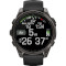 Смарт-годинник GARMIN Fenix 8 Sapphire 47mm Carbon Gray DLC Titanium with Black/Pebble Gray Silicone Band (010-02904-21)