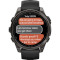 Смарт-годинник GARMIN Fenix 8 Sapphire 47mm Carbon Gray DLC Titanium with Black/Pebble Gray Silicone Band (010-02904-21)