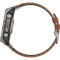 Смарт-часы GARMIN Fenix 8 Sapphire 51mm Titanium with Chestnut Leather Band (010-02905-40)