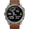 Смарт-часы GARMIN Fenix 8 Sapphire 51mm Titanium with Chestnut Leather Band (010-02905-40)