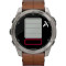 Смарт-часы GARMIN Fenix 8 Sapphire 51mm Titanium with Chestnut Leather Band (010-02905-40)