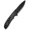 Складной нож CIVIVI Hyperpulse Black Blade Aluninium Handle Black (C23087A-1)