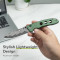 Складаний ніж CIVIVI Hyperpulse Damascus Blade Aluninium Handle Green