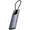 Порт-репликатор BASEUS Metal Gleam Series II 6-in-1 USB Hub (B00061802813-00)