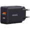 Зарядний пристрій BASEUS Cube Fast Charger C+U 20W Cluster Black (P10111403113-00)