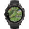 Смарт-часы GARMIN Fenix 8 Sapphire 51mm Carbon Gray DLC with Black/Pebble Gray Silicone Band (010-02905-21)