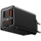 Зарядний пристрій BASEUS GaN6 Pro Fast Charger 2C+2U Cluster Black w/Type-C to Type-C cable (P10162701113-00)