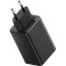 Зарядний пристрій BASEUS GaN6 Pro Fast Charger 2C+2U Cluster Black w/Type-C to Type-C cable (P10162701113-00)