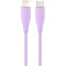 Кабель CABLEXPERT Premium Silicon Type-C to Lightning 1.5м Purple (CC-USB2S-CM8PM-1.5M-P)