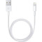 Кабель DENMEN D22L USB-A to Lightning 2.4A 1м White