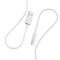 Кабель DENMEN D22V USB-A to Micro-USB 2.4A 1м White