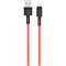 Кабель XO NB166 USB-A to Lightning 1м Red