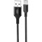 Кабель XO NB143 USB-A to Micro-USB 1м Black