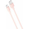 Кабель XO NB156 USB-A to Micro-USB 1м Pink