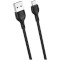 Кабель XO NB200 USB-A to Micro-USB 1м Black