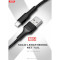 Кабель XO NB51 USB-A to Micro-USB 1м Black