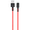 Кабель XO NBQ166 USB-A to Micro-USB 1м Red