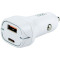 Автомобильное зарядное устройство XO CC37 1xUSB-A, 1xUSB-C, QC3.0, PD3.0, 20W Car Charger White (CC37-WH)