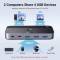 USB свитч UGREEN CM662 2-to-4 USB 3.0 Switch (15705)