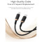 Кабель BASEUS Dura Series Fast Charging Cable Type-C to Type-C 100W 2м Gold/Black (P10377803U01-02)