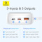 Повербанк BASEUS Qpow Pro+ Digital Display Fast Charge Power Bank 22.5W 20000mAh White (P10067103213-00)