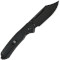 Складаний ніж CJRB Bowie Pyrite Black Blade Stone Wash Steel Handle Black (J1942-BST)