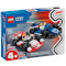 Конструктор LEGO City F1 Автомобили для гонок F1 команд Williams Racing и Haas F1 92дет. (60464)