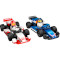 Конструктор LEGO City F1 Автомобили для гонок F1 команд Williams Racing и Haas F1 92дет. (60464)