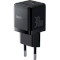 Зарядний пристрій BASEUS Palm Fast Charger C+U 30W EU Cluster Black w/Type-C to Type-C cable (P1011160A113-01)