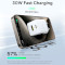 Зарядний пристрій BASEUS Palm Fast Charger C+U 30W EU Moon White (P1011160A213-00)