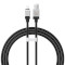 Кабель BASEUS CoolPlay Series Fast Charging Cable USB to iP 2.4A 1м Black (CAKW000401)